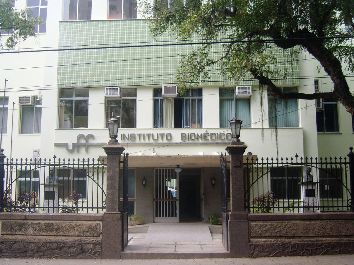Palestra do Prof. Dr. Claudio Tinoco Mesquita no Instituto Biomédico da UFF.