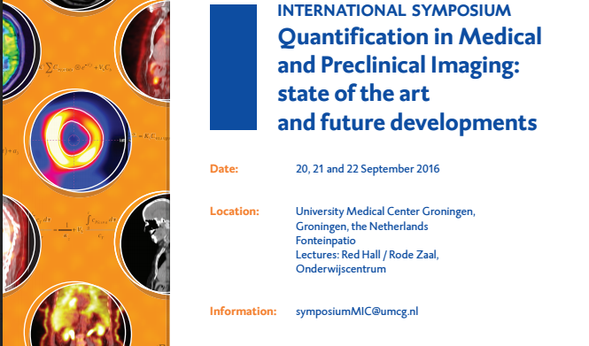 International Symposium – Quantification in Medical and Preclinical Imaging: state of the art and future developments