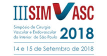 III SIMVASC – 14 e 15 de setembro de 2018 – Ribeirão Preto – SP