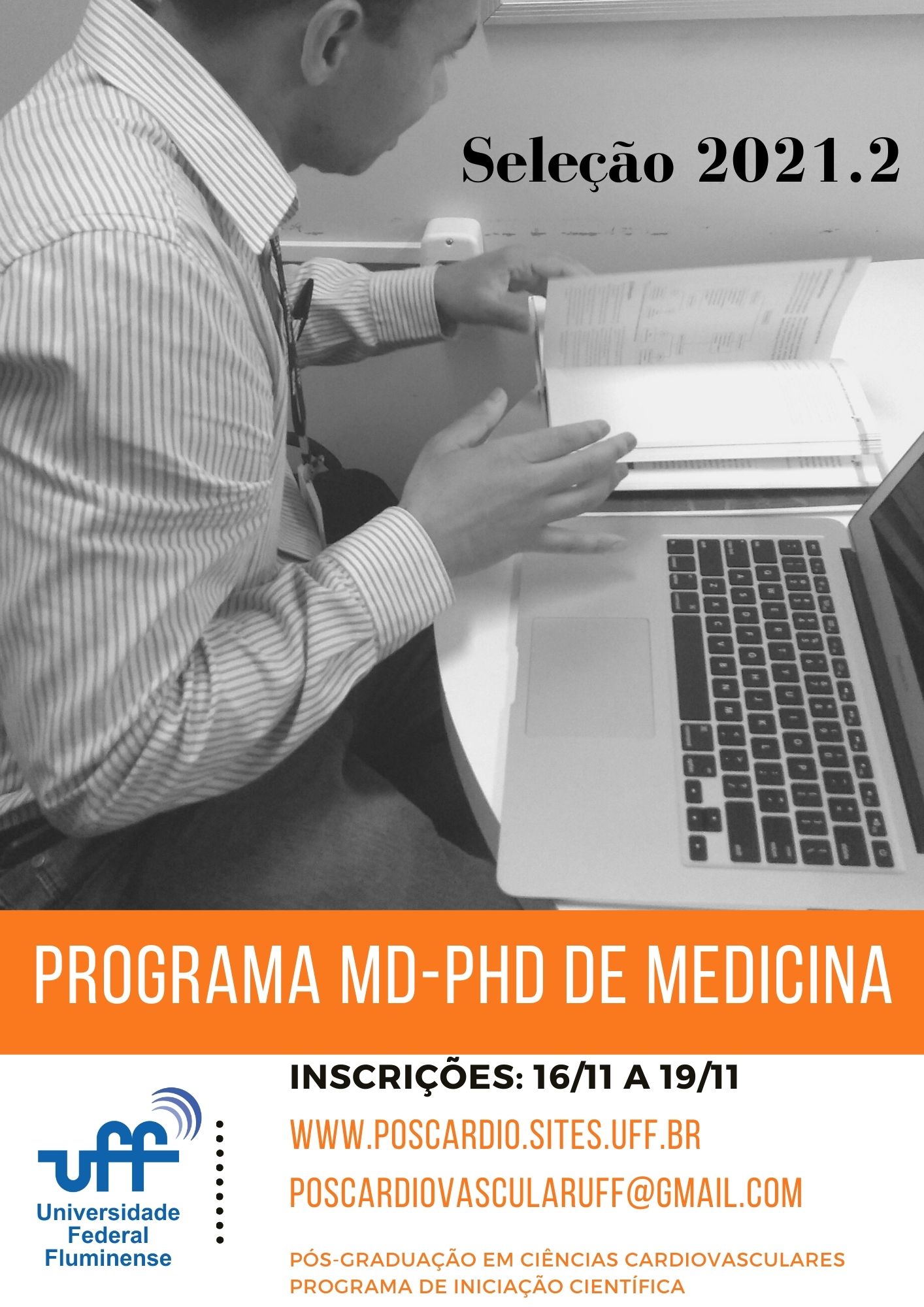 Chamada para o Processo Seletivo MD-PhD 2021 – Inscrições encerradas!