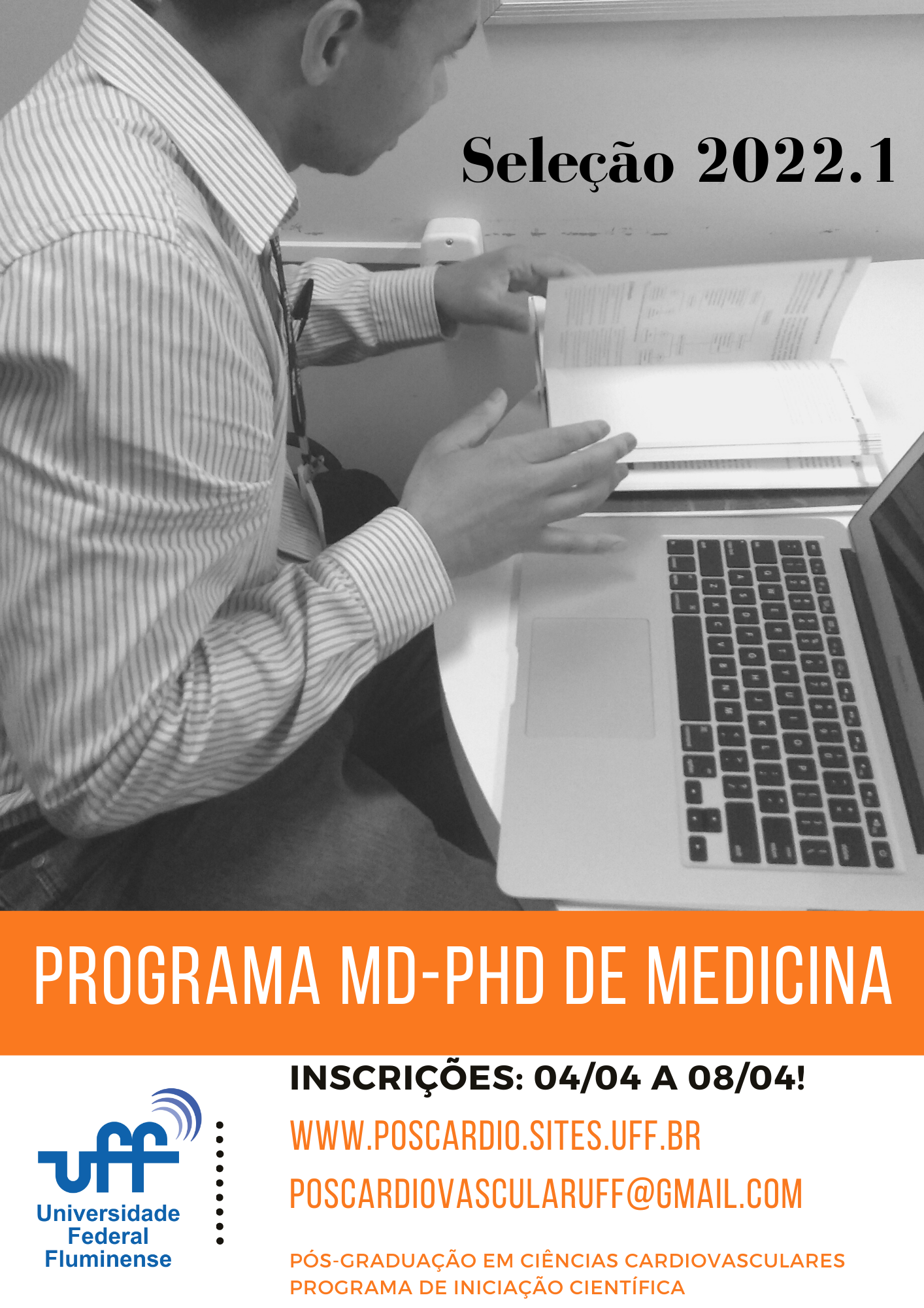 Chamada para o Processo Seletivo MD-PhD 2022.1 – Inscrições encerradas!