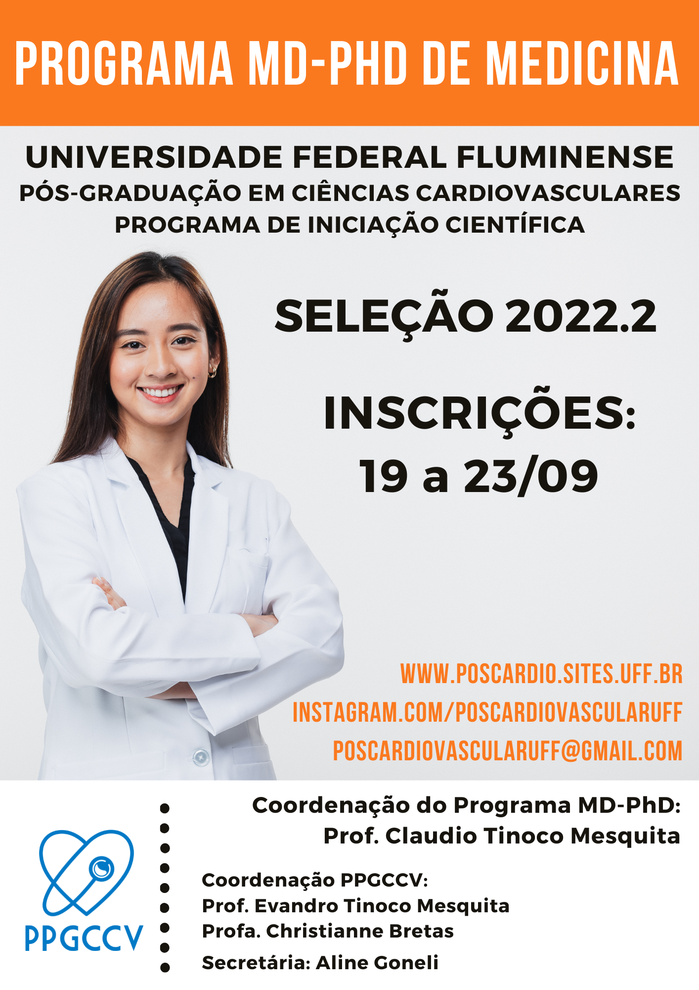 Chamada para o Processo Seletivo MD-PhD 2022/2 – Resultado preliminar.