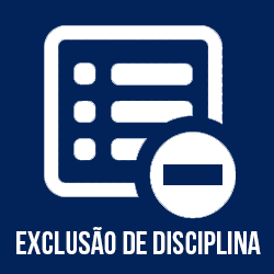 Período de exclusão de disciplinas 2022/2. Encerrado!